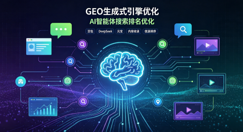 南票区GEO 浪潮来袭：生成式引擎优化崛起，创作者争抢豆包、DeepSeek、元宝智能体流量入口